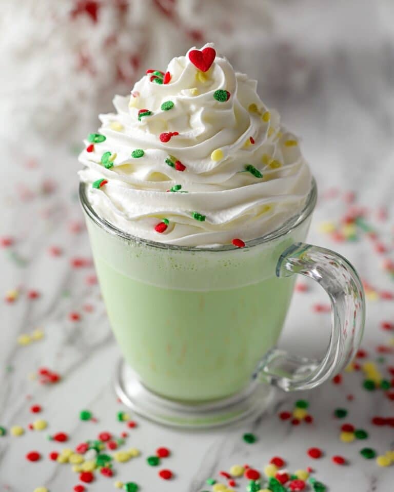 Grinch Hot Chocolate Recipe