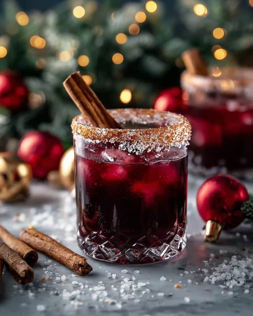 Spiced Christmas Margarita Recipe