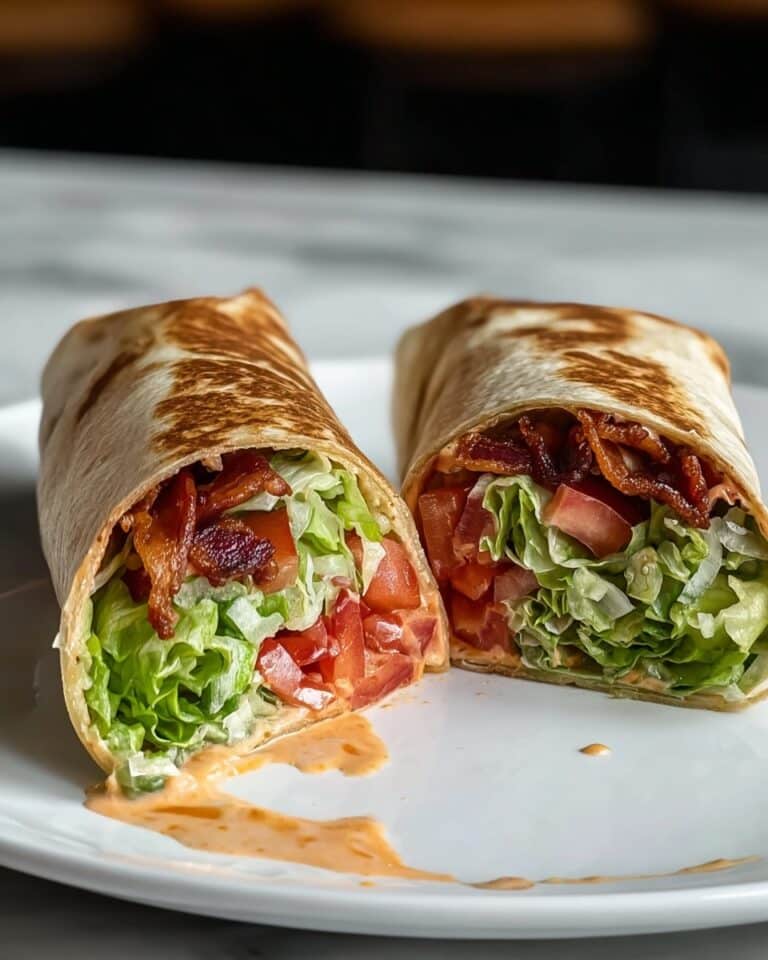 Gourmet BLT Wraps with Secret Sauce Recipe