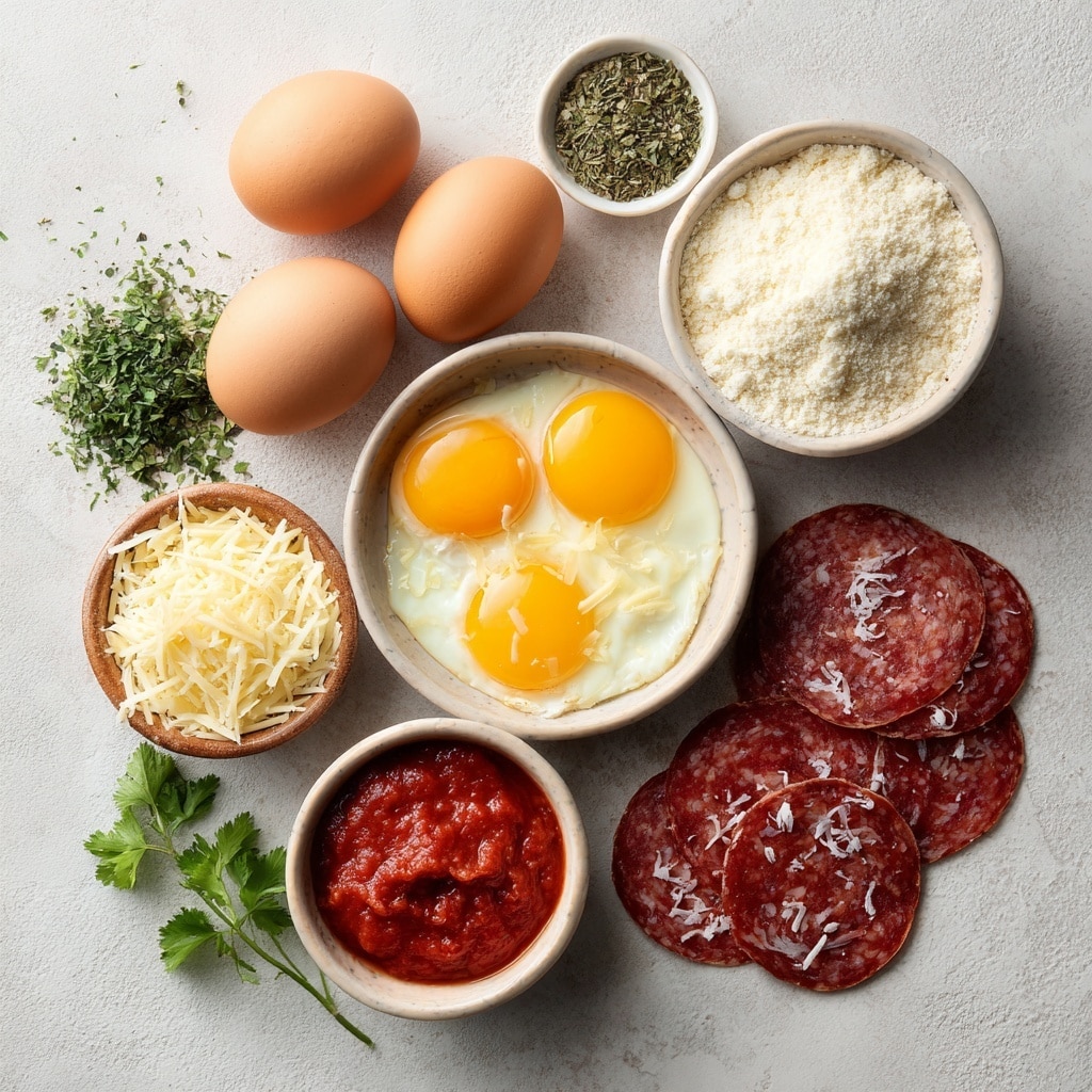 Pizza Eggs Recipe - Recipe Image
