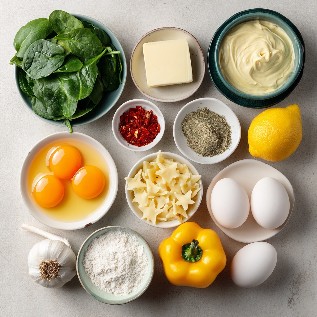 The image shows a black round tray holding eight white halved eggs, each filled with a green creamy mixture piped in a tall, textured spiral resembling a Christmas tree. Small red bits are scattered throughout the green filling, mimicking decorations. Each 