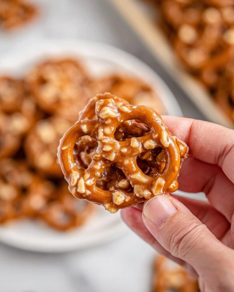 Butter Toffee Pretzels Recipe