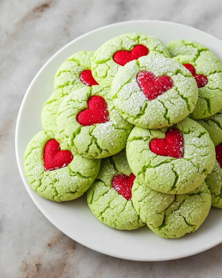 Grinch Cake Mix Cookies Recipe