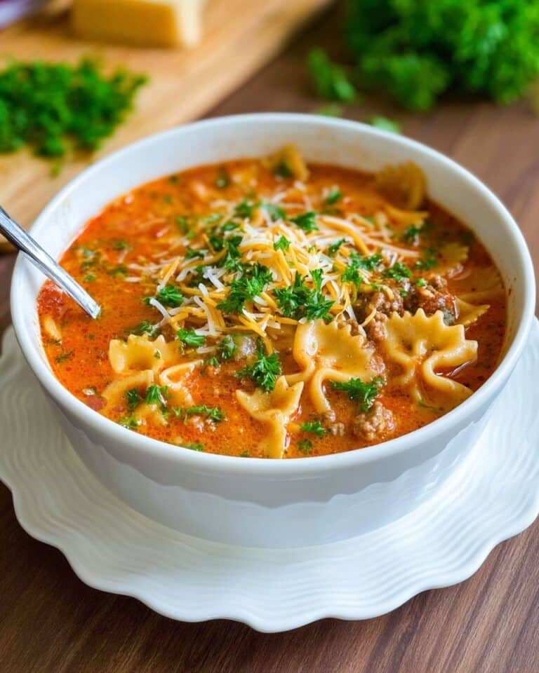 Lasagna Soup Recipe