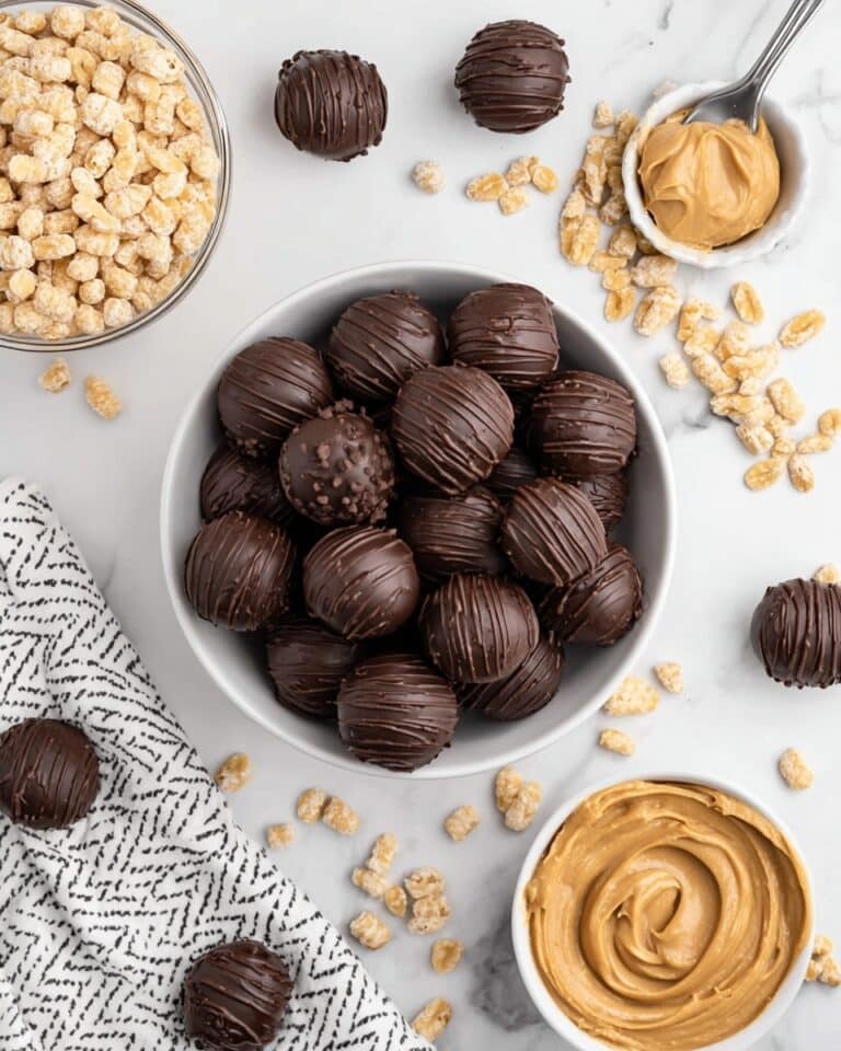 Rice Krispies Peanut Butter Balls Recipe