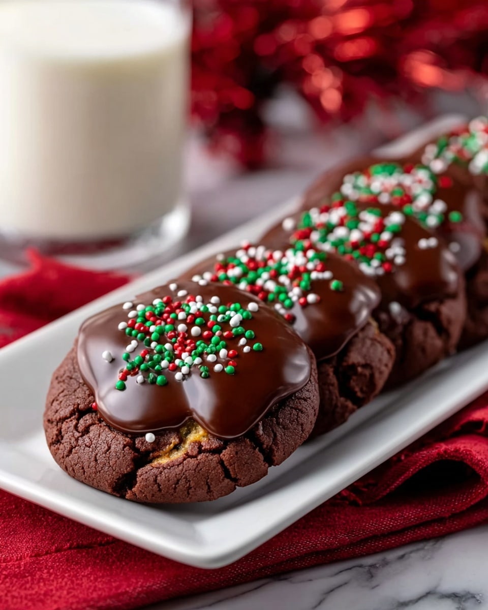 Hot Chocolate Cookies with Marshmallows Recipe